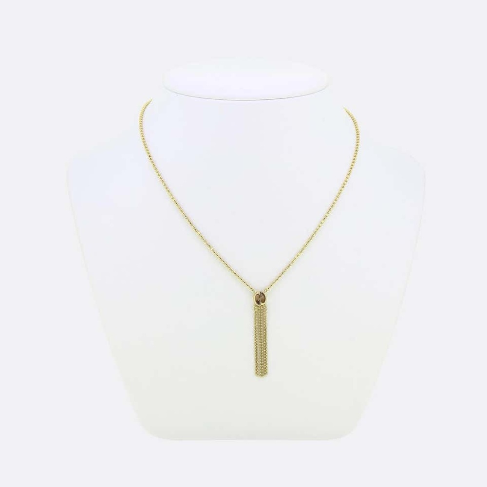 Gucci 18k Gold Tassel Necklace - Picture 9 of 13